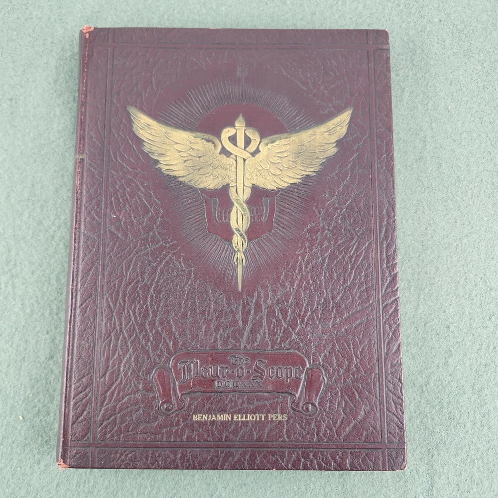 1930 Fleur-O-Scope Yearbook now New York Medical College Flower Hospital Goth